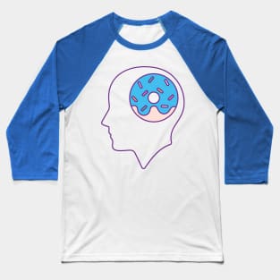 Donut Think Baseball T-Shirt